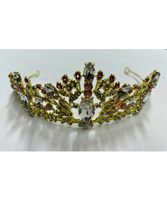 Corona Metalica para toda ocasion, para quinceaneras