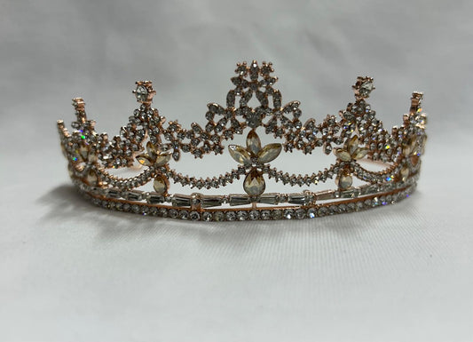 Corona Metalica para quinceanera con piedra