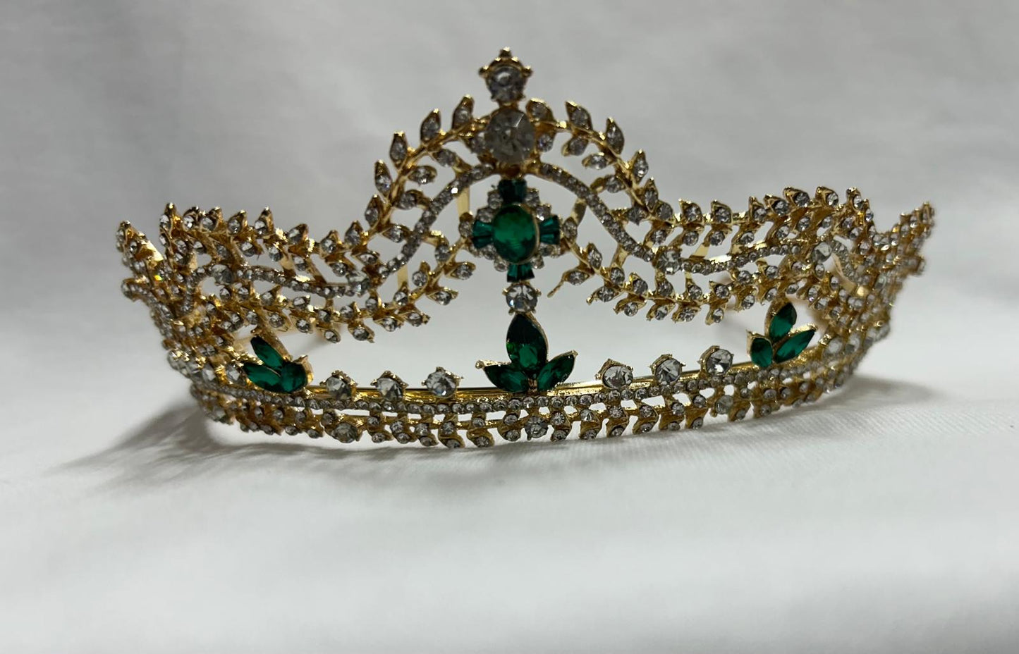 Corona Metalica con piedras