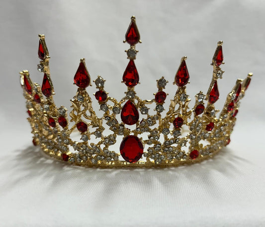 Corona Metalica con piedras para quinceanera